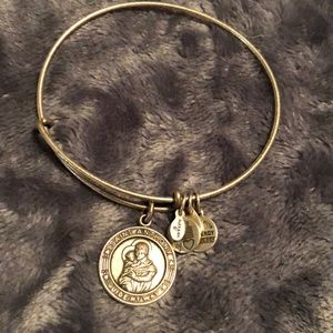 Saint Anthony Alex and Ani charm bracelet